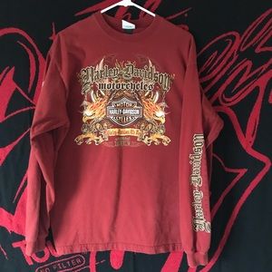 Vintage Harley Davidson San Antonio shirt mens size L